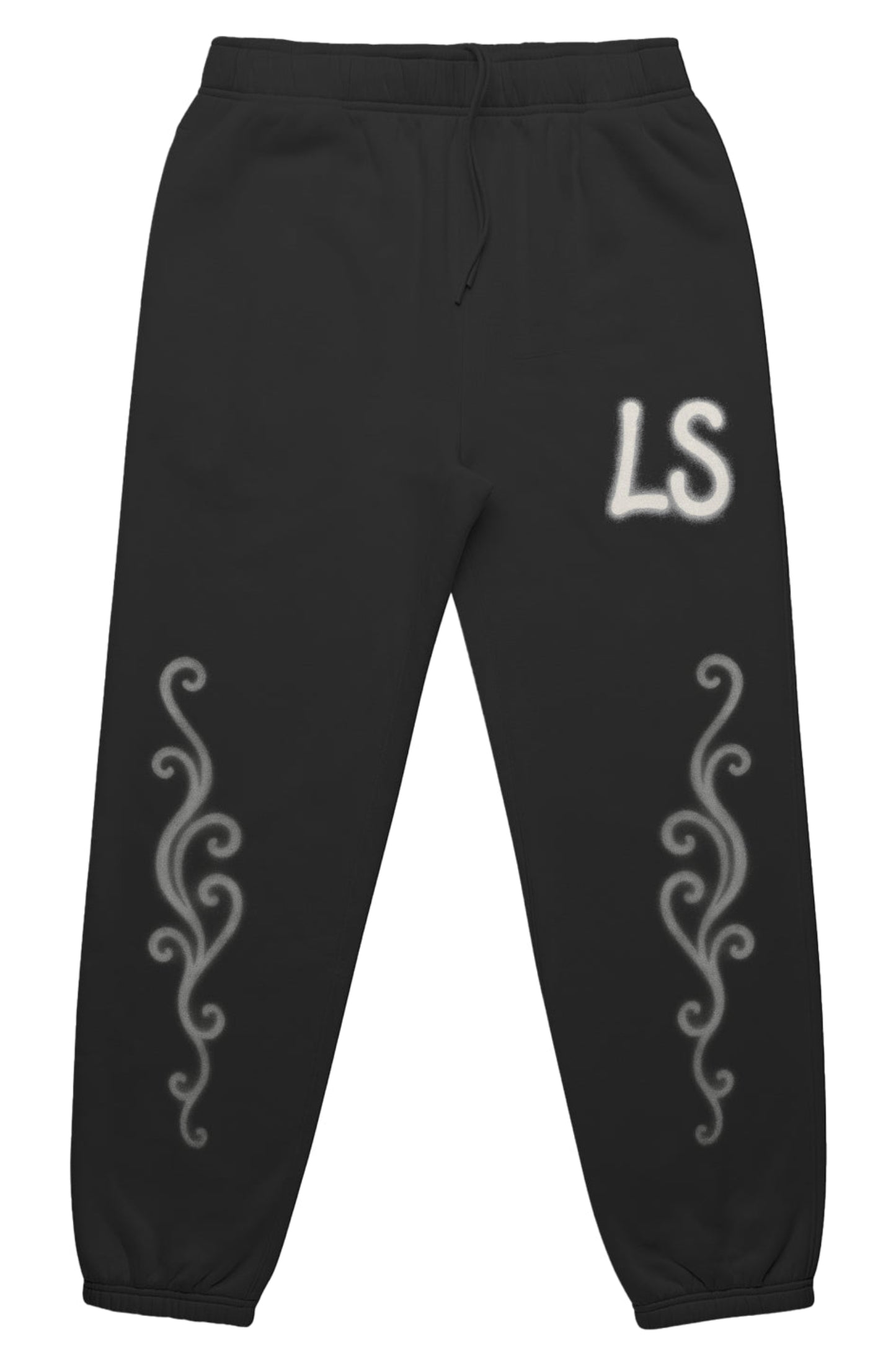 LS SPRAY PAINT PANTS DARK