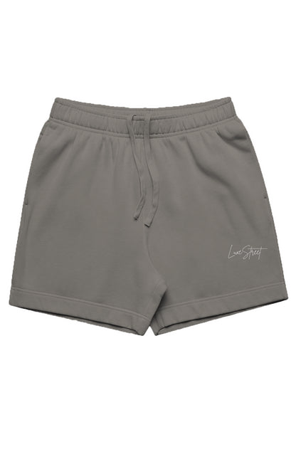 LUXESTREET CURSIVE DARK LOW SHORTS